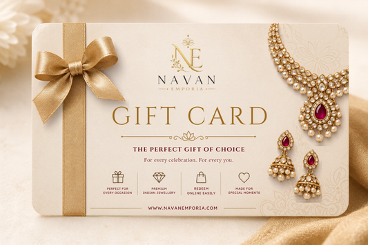 Jewellery gift cards
